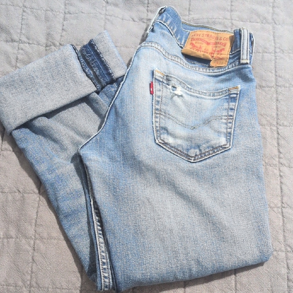Levi's Sky Blue Denim Pants